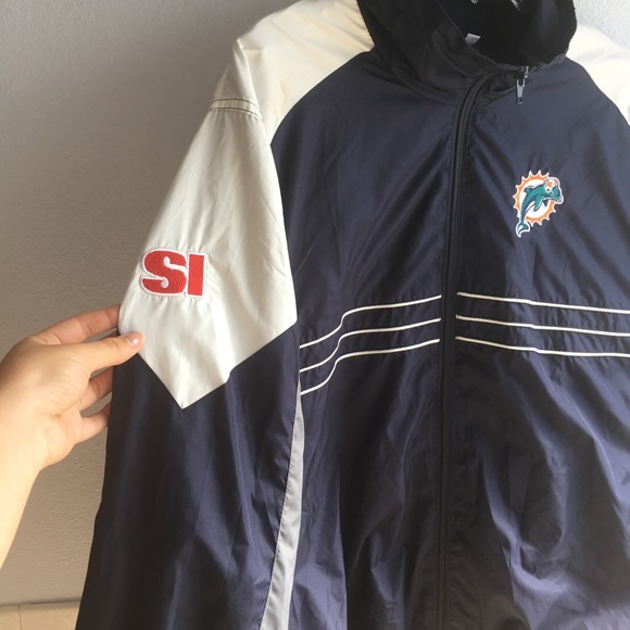 Men’s NFL Miami dolphins wind breaker - Picture 2 of 5